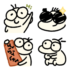 [LINE絵文字] white bug emojiの画像