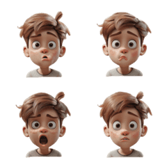 [LINE絵文字] Kid :  So what？の画像