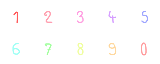 [LINE絵文字]Wow！ Numberの画像一覧