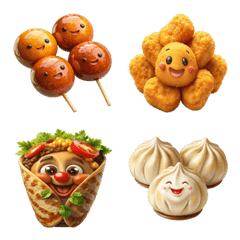 [LINE絵文字] Fast Food Collection (Emoji) 2の画像