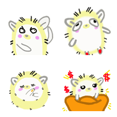 [LINE絵文字] Hedgehog funny cute-8-59の画像