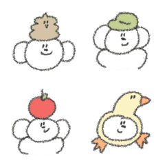 [LINE絵文字] Chuuumi emoji(2)の画像