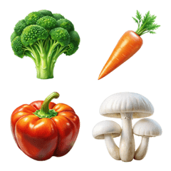 [LINE絵文字] Fresh Vegetable Collection (Emoji)Dukdikの画像