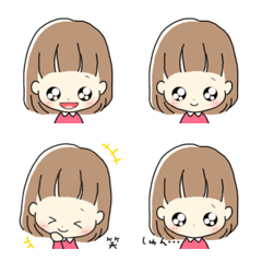 39bit 女の子絵文字の絵文字メイン画像
