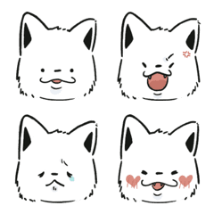 [LINE絵文字] This dog's bark is BIBOBIBOの画像