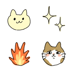 ネコとかの絵文字の絵文字メイン画像