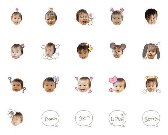 [LINE絵文字]Kotakun emojiの画像一覧