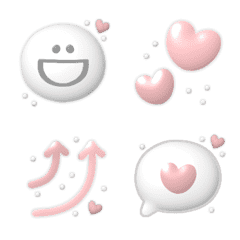 [LINE絵文字] 光る☆ぷっくりキラキラ絵文字.の画像