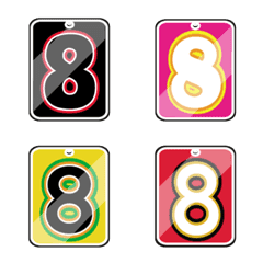 [LINE絵文字] Number emoji 114の画像