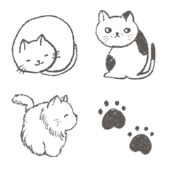 [LINE絵文字] 〜ゆるい猫たち〜の画像
