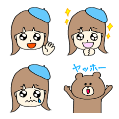 [LINE絵文字] リリィちゃんの画像