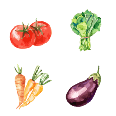 [LINE絵文字] いろいろな野菜の画像
