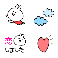 [LINE絵文字] うささん絵文字の画像