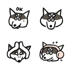 [LINE絵文字] Husky Estherの画像