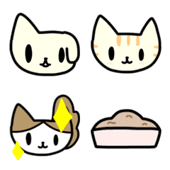 [LINE絵文字] のらねこたちの絵文字の画像