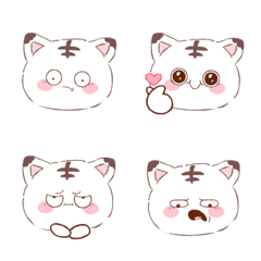 [LINE絵文字] Cute Baegho (Emoji)の画像