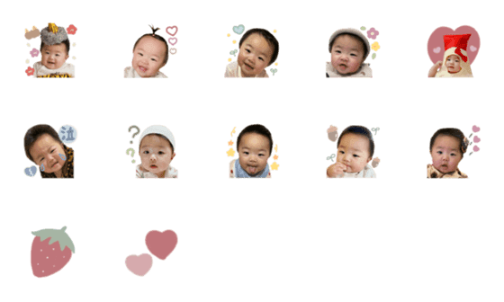 [LINE絵文字]nanaka emoji 2の画像一覧