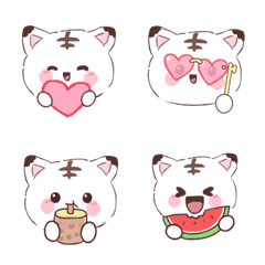 [LINE絵文字] Cute Baegho 2 (Emoji)の画像