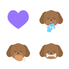 [LINE絵文字] CutePuppy_700の画像