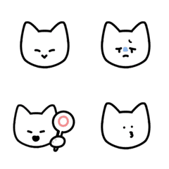 [LINE絵文字] ぜんりょく ねこの画像