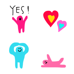 【意外と目立つ＊もにょっとしたヤツ】の絵文字メイン画像