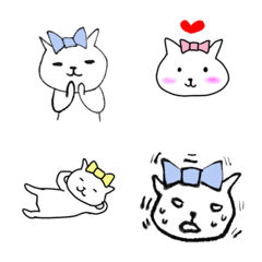 [LINE絵文字] ねこねこさん絵文字の画像