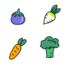 [LINE絵文字] My vegetablesの画像