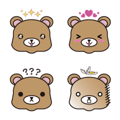 [LINE絵文字] Raphael Bear Emojiの画像