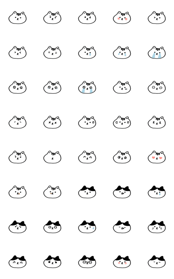 [LINE絵文字]Mao Mao Catの画像一覧