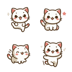 [LINE絵文字] cat kitten cute cartoon10の画像