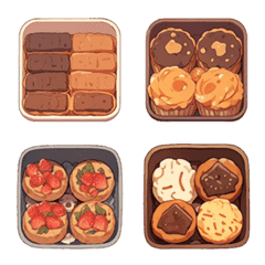 [LINE絵文字] Cookie Tin 2の画像