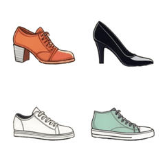 [LINE絵文字] 靴のコレクションの画像