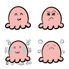 [LINE絵文字] octopus cuteの画像