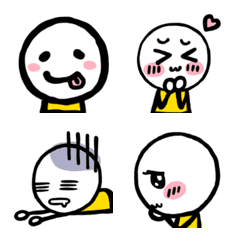 アリスの棒人間絵文字01の絵文字メイン画像