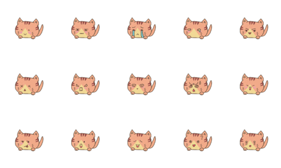 [LINE絵文字]Kitten kitten <3の画像一覧