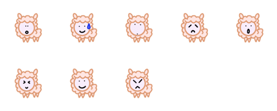 [LINE絵文字]alpacakunの画像一覧