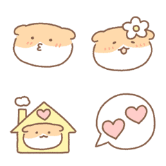 [LINE絵文字] Chubby Hamuの画像