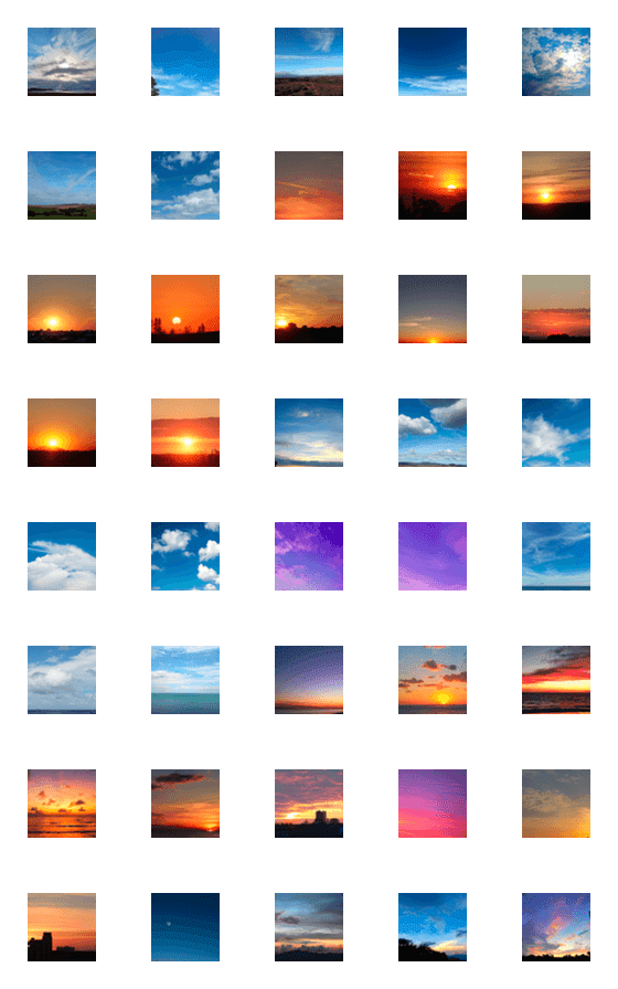 [LINE絵文字]Random skyの画像一覧