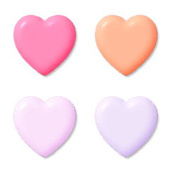 [LINE絵文字] シンプルハート 2の画像