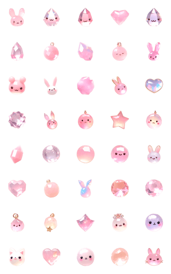[LINE絵文字]宝石 なごみ 絵文字2の画像一覧