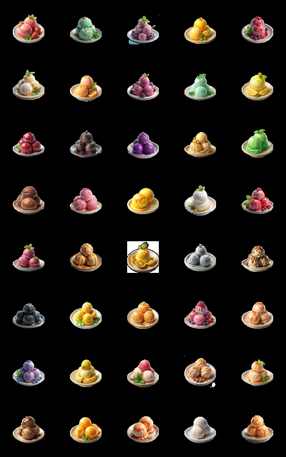 [LINE絵文字]Dessert Menu:Eat Delicious(Emoji)Dukdik9の画像一覧