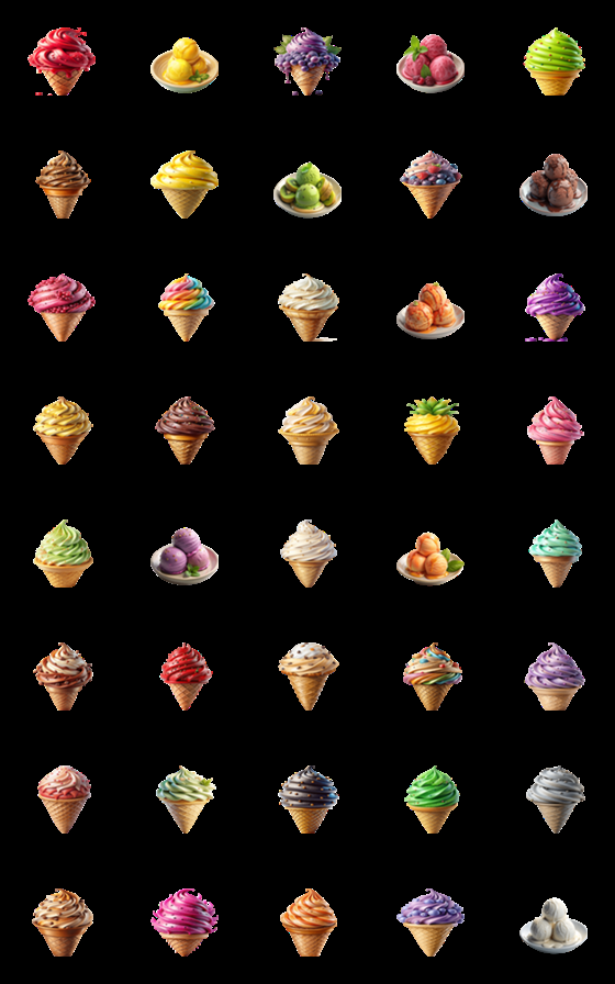 [LINE絵文字]Dessert Menu:Eat Delicious(Emoji)Dukdik8の画像一覧