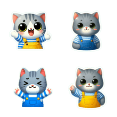 [LINE絵文字] mimi kittyの画像