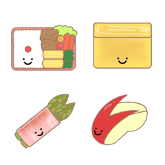 おべんとうの仲間たちの絵文字メイン画像