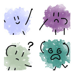 [LINE絵文字] Mr. Cotton and his friendsの画像