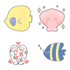 [LINE絵文字] Tomato Carnival-Sea creaturesの画像