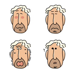 [LINE絵文字] あぽさんの旦那の絵文字の画像