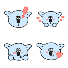 [LINE絵文字] Ome Koala Emojiの画像