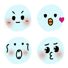 [LINE絵文字] Emotions that look like clouds.の画像
