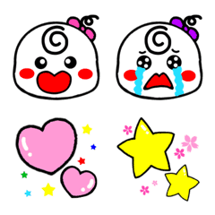 [LINE絵文字] ユウちゃん絵文字の画像